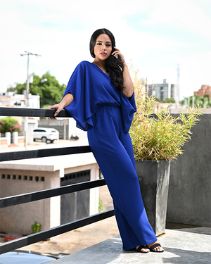 FASHION JUMPSUIT - ROYAL BLUE