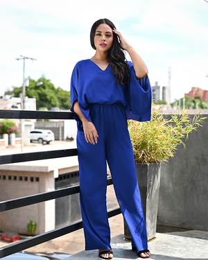 FASHION JUMPSUIT - ROYAL BLUE