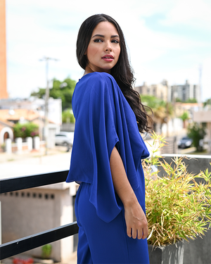 FASHION JUMPSUIT - ROYAL BLUE